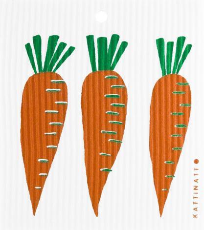 Carrot Dish Cloth