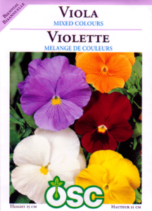 Viola Mixed Colour OSC Seed
