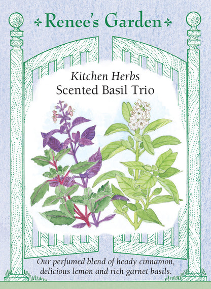 Basil Scented Trio