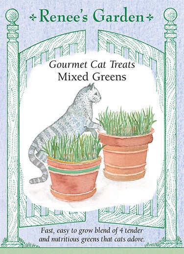Cat Treats Gourmet Mixed Greens