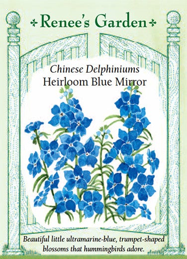 Delphinium Spray Blue Mirror