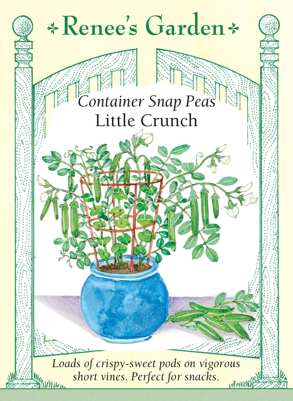 Pea Snap Container Little Crunch