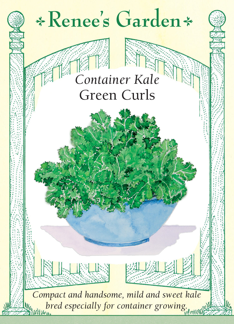 Kale Container Green Curls