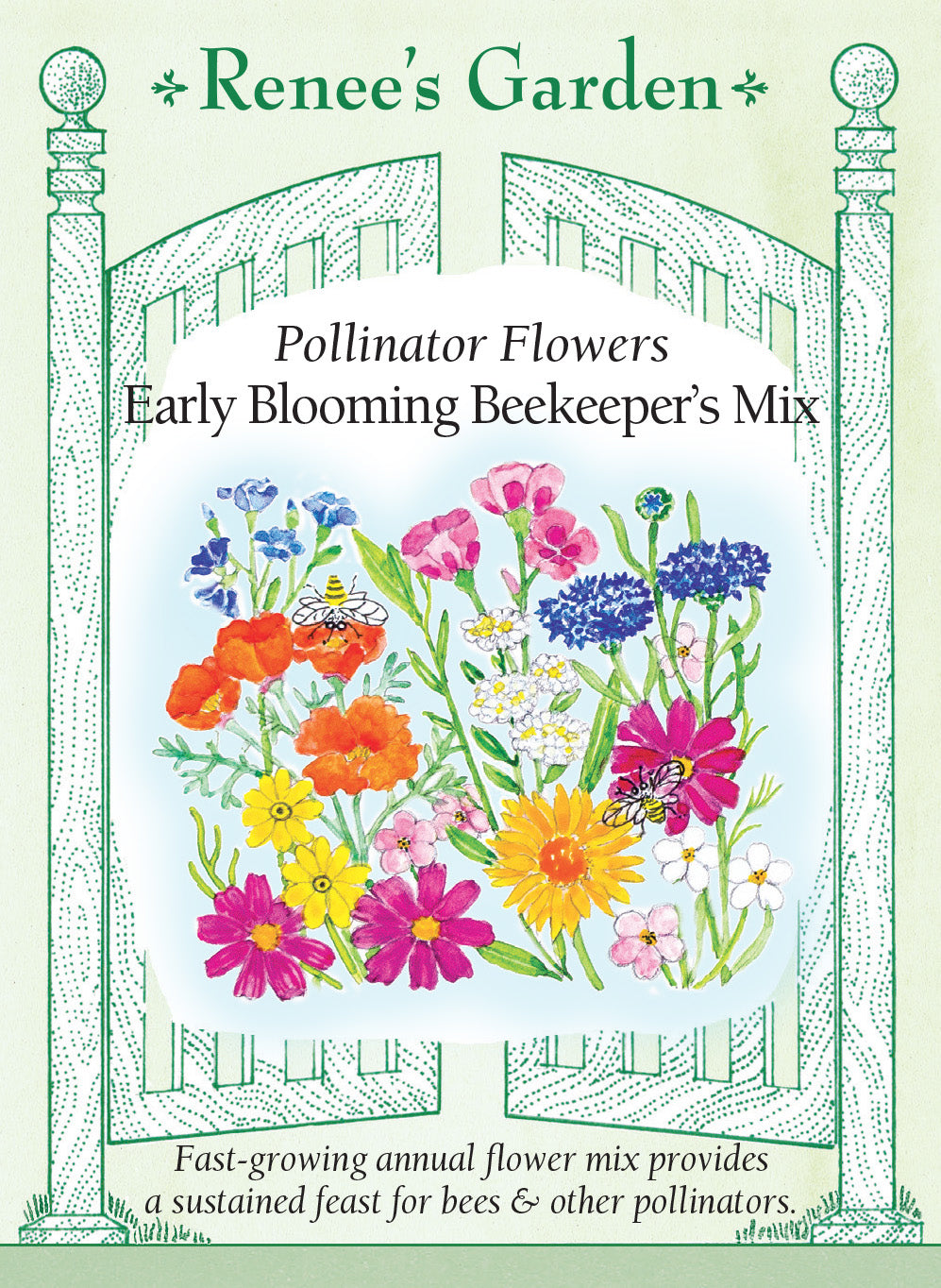 Renee's Flower Seed Garden Girl