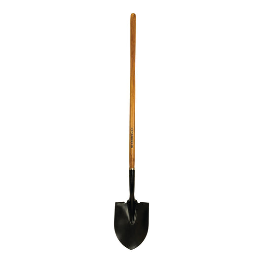 Round Mouth Wooden Handle Shovel