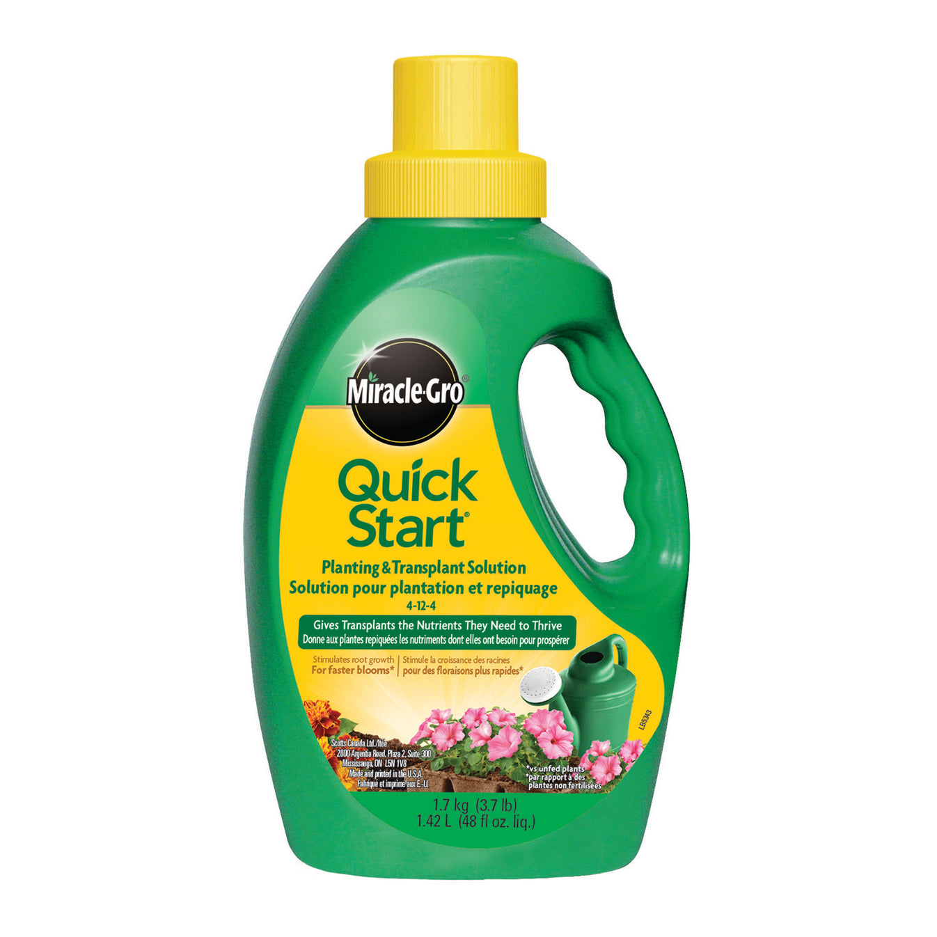 Miracle Gro Quick Start Planting and Transplant Solution Garden Girl