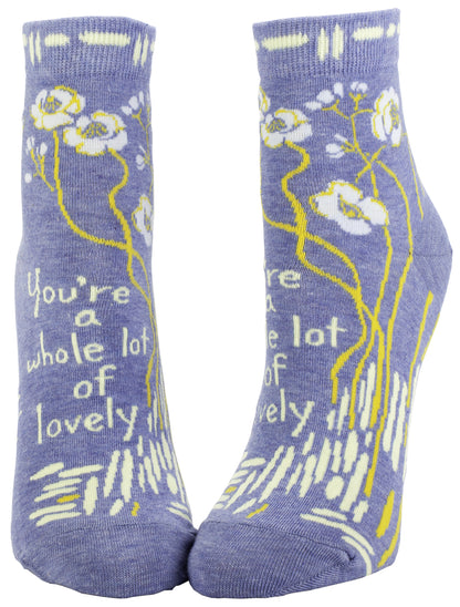 Whole Lotta Lovely Women's Ankle  Blue Q