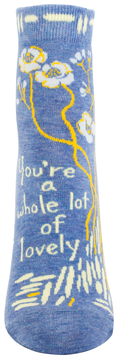 Whole Lotta Lovely Women's Ankle  Blue Q