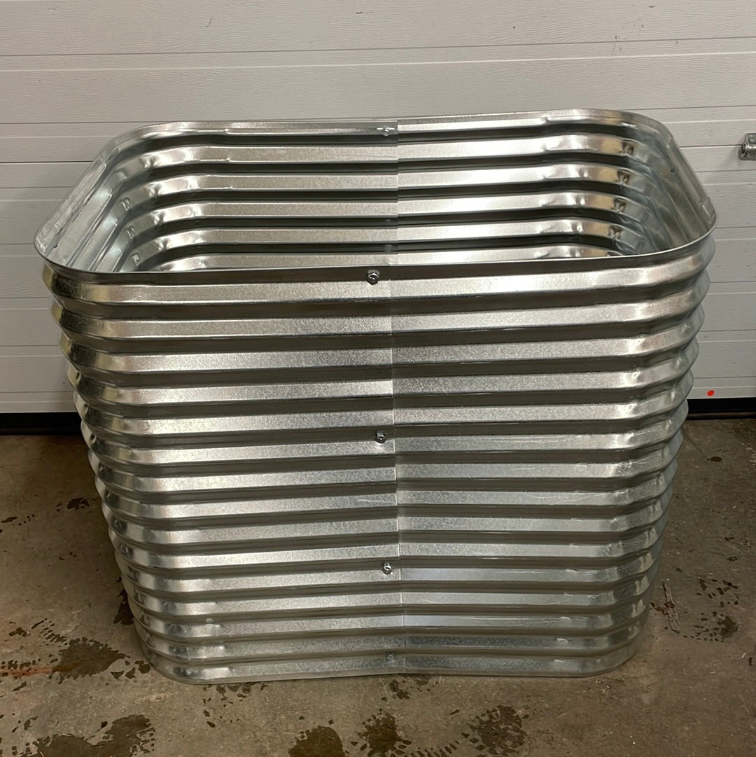 Galvanized Steel Garden Bed 24"W x 36"L x 30"H