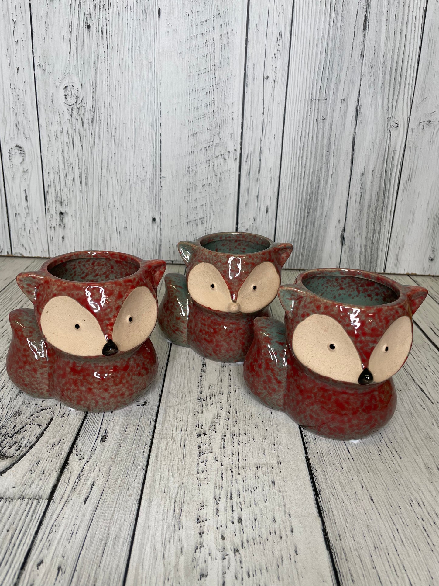 Red Fox Planter 2" Pot