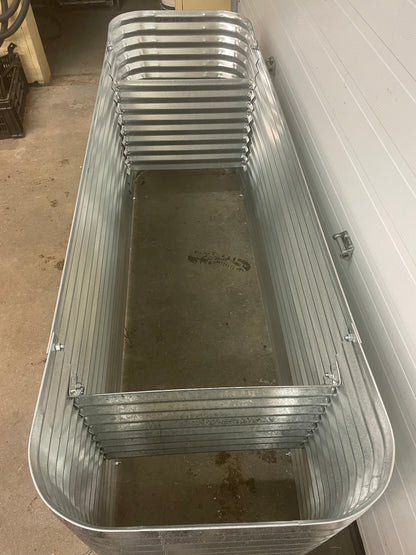 Galvanized Steel Raised Beds 22"W x 72"L x 30"H