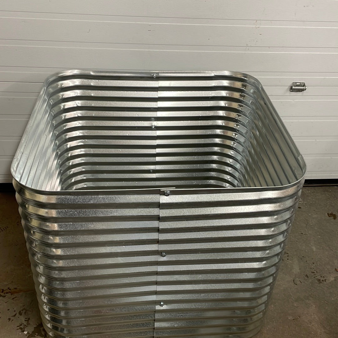 Galvanized Steel Raised Bed  36"W x 36"L x 30"H