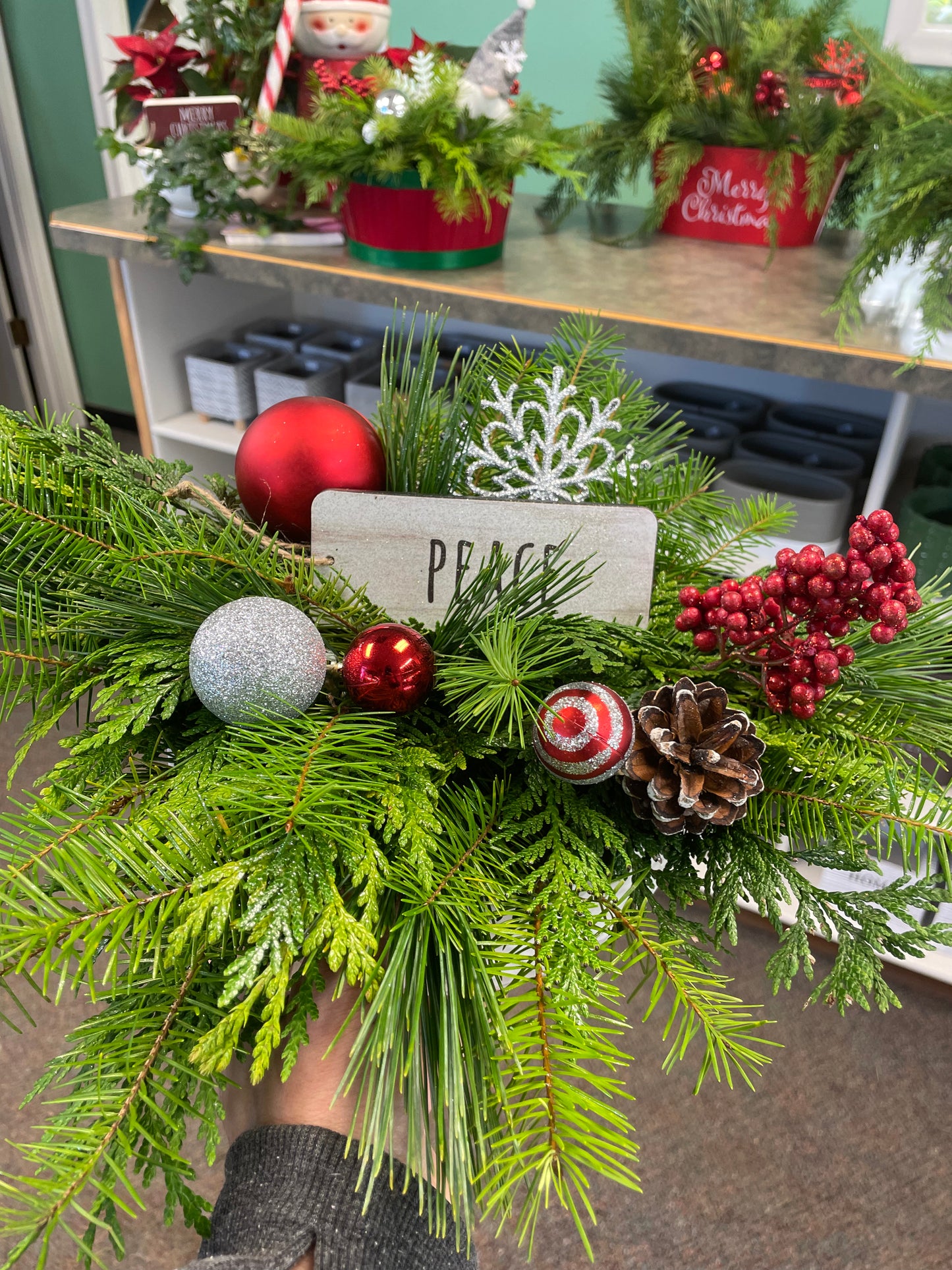 Holiday Bowl Centerpiece