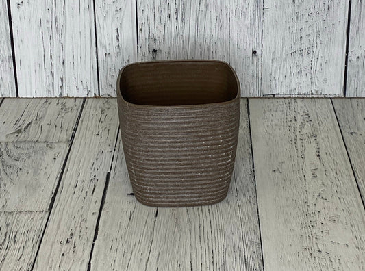 Kazan Square Taupe Planter